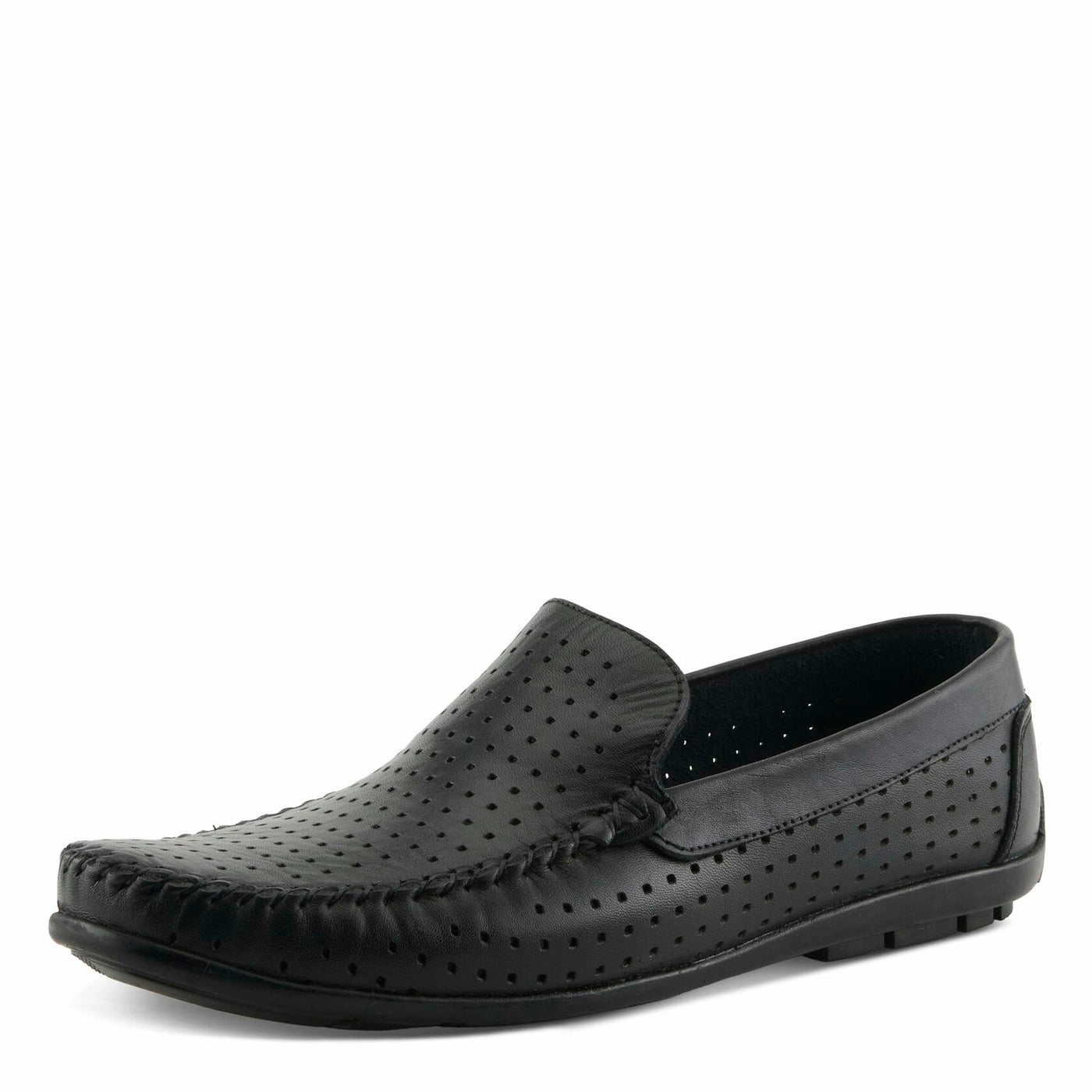 Spring Step Men's Crispin Slip-On Shoe Black EU 42 / US 9