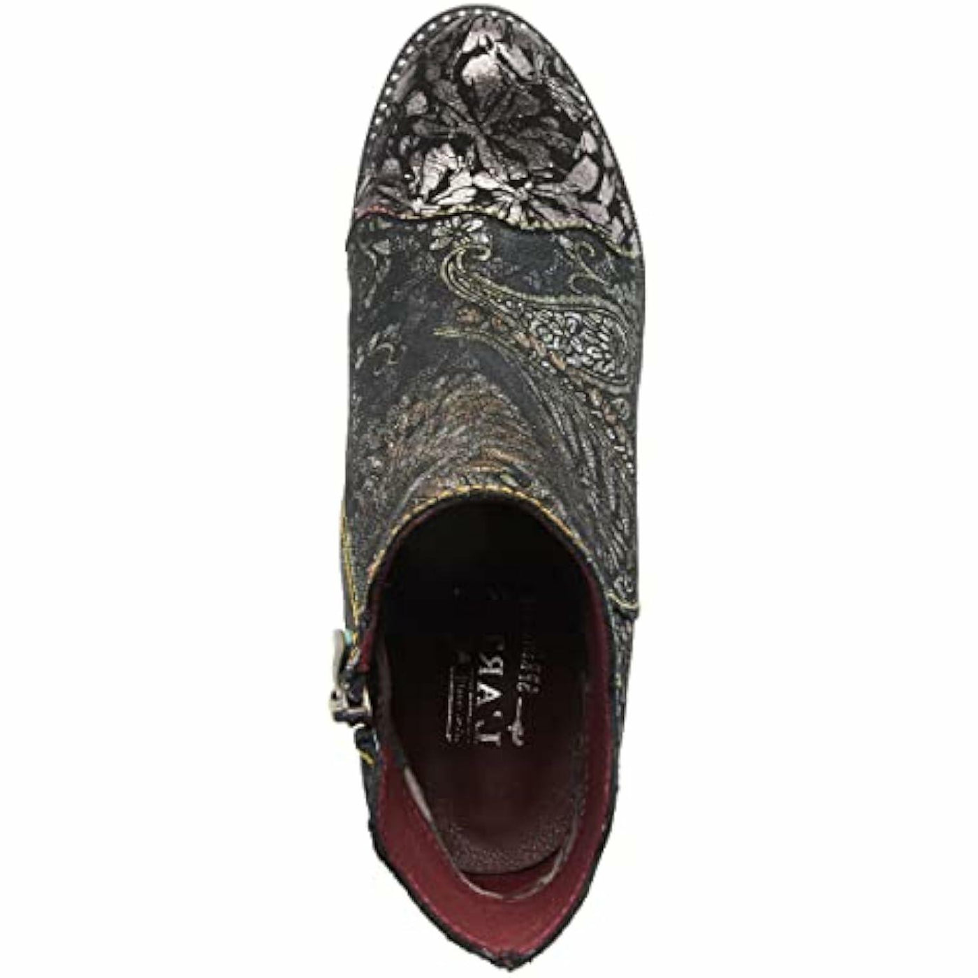 L'Artiste by Spring Step Women's Smokinhot Fashion Boot, Black Multi, 5.5-6