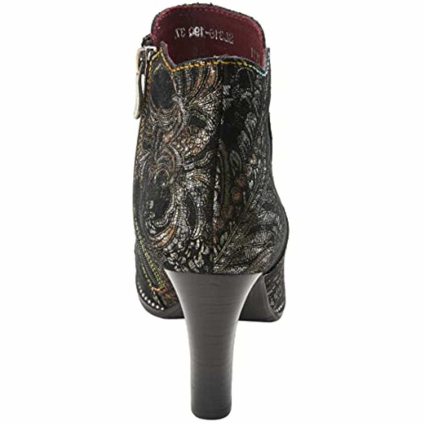 L'Artiste by Spring Step Women's Smokinhot Fashion Boot, Black Multi, 5.5-6