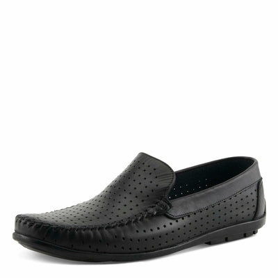 Spring Step Men's Crispin Slip-On Shoe Black EU 45 / US 11.5