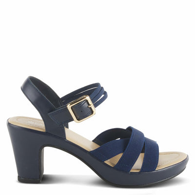 PATRIZIA Women's Neesa-Stretch Slingback Sandal Navy EU 36 / US 5.5-6
