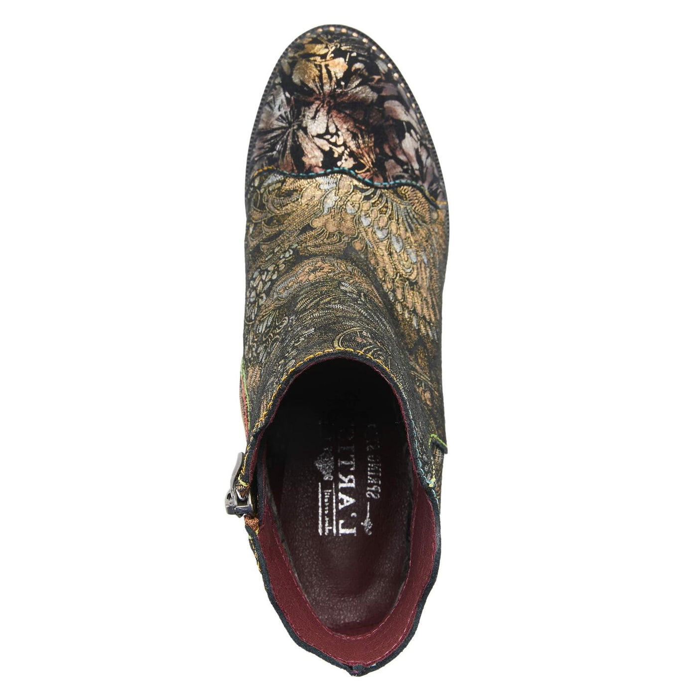 Spring Step L'Artiste Women's Smokinhot Bronze Multi Booties EU 43 / US 11.5-12