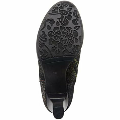 L'Artiste by Spring Step Women's Smokinhot Fashion Boot, Black Multi, 5.5-6
