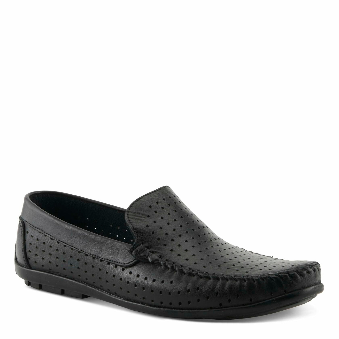 Spring Step Men's Crispin Slip-On Shoe Black EU 42 / US 9