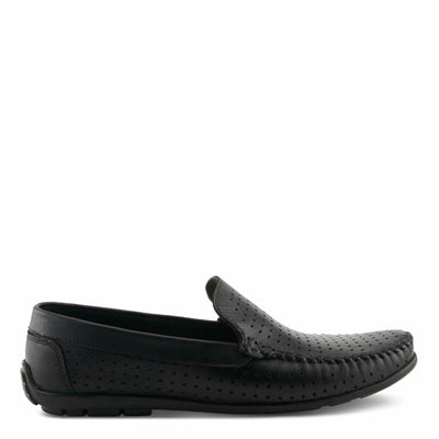 Spring Step Men's Crispin Slip-On Shoe Black EU 42 / US 9