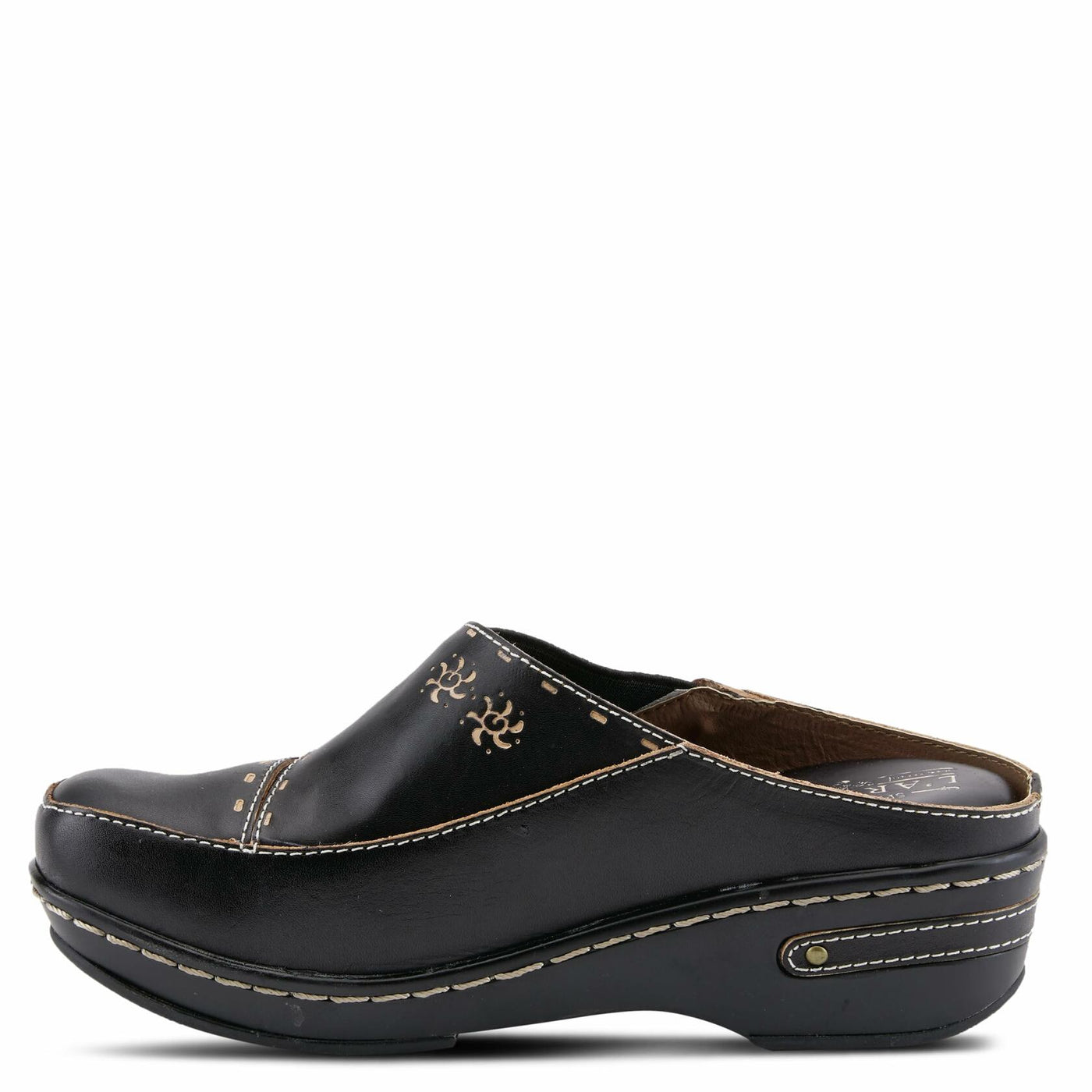 Spring Step L'Artiste Women's Chino Leather Loafer Black EU 43 / US 11.5-12