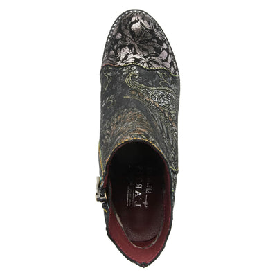 L'Artiste by Spring Step Women's Smokinhot Fashion Boot, Black Multi, 9.5-10