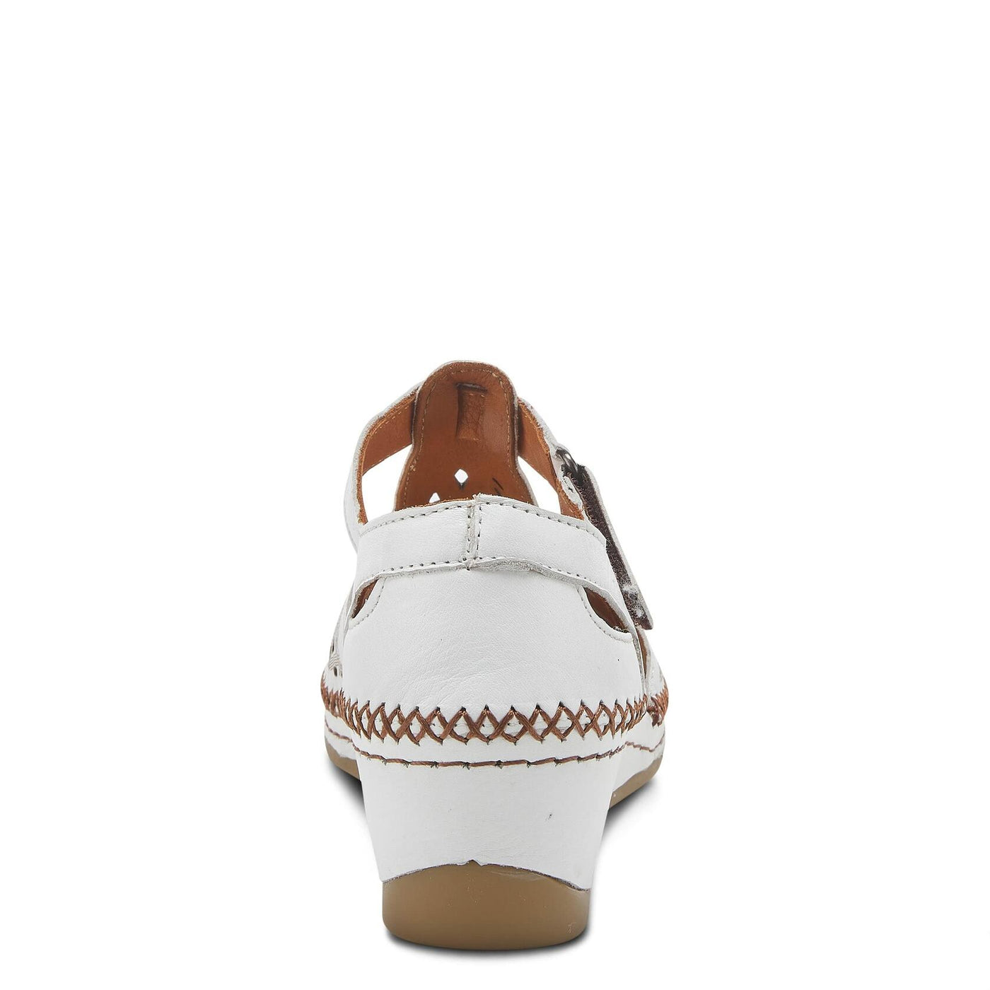 Spring Step Women's Irin T-Strap Shoe White EU 39 / US 8.5