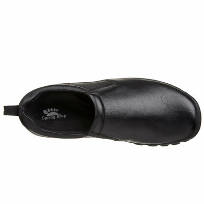 Spring Step Men's Beckham Uniform Dress Shoe, Black, 10.5-11 Medium US