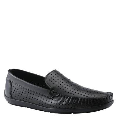 Spring Step Men's Crispin Slip-On Shoe Black EU 44 / US 10.5-11