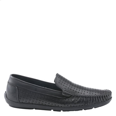 Spring Step Men's Crispin Slip-On Shoe Black EU 44 / US 10.5-11
