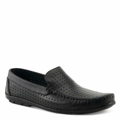 Spring Step Men's Crispin Slip-On Shoe Black EU 41 / US 8-8.5