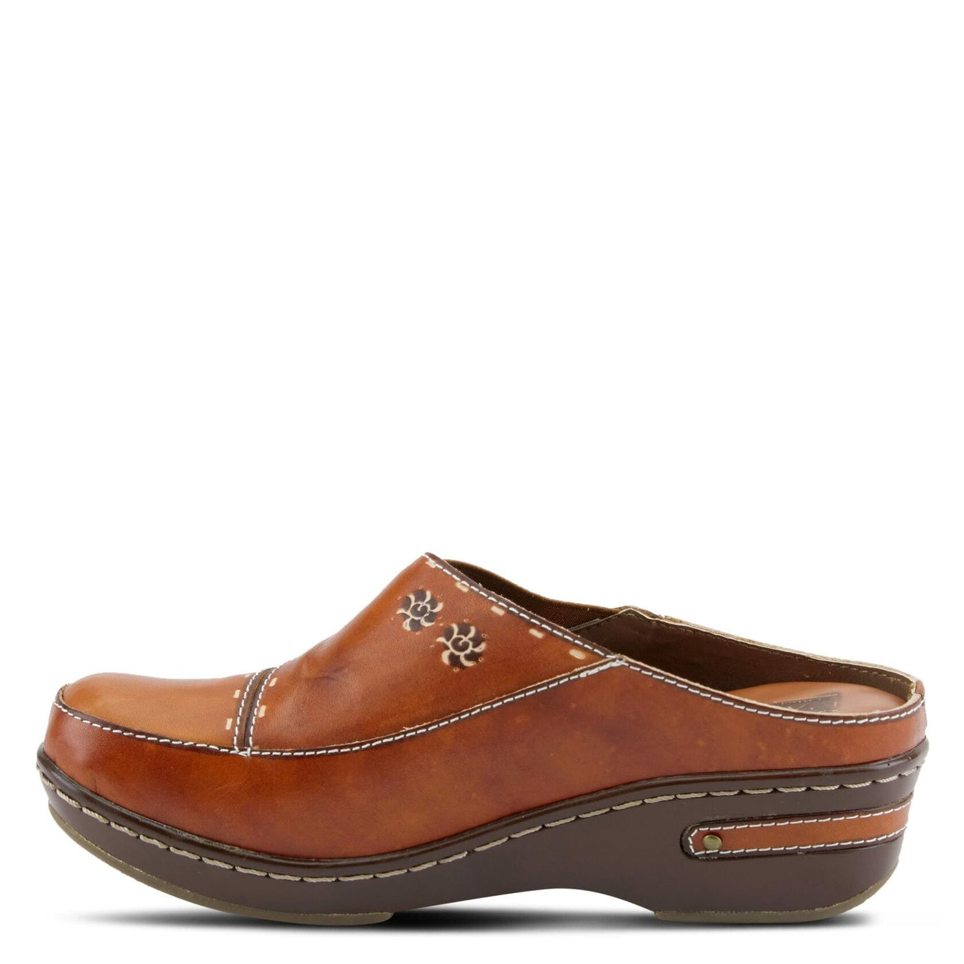 L'artiste by Spring Step Women's Chino Mule, Camel, 37 EU/6.5-7 M US