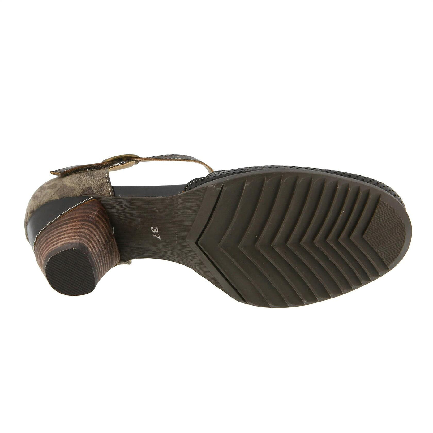 Spring Step L'Artiste Women's Parchelle Mary Jane Flat, Black, 42 EU/10.5-11 M US