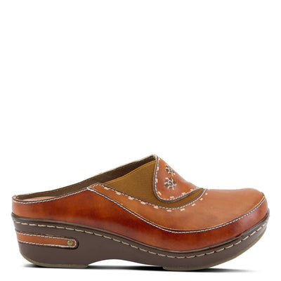 L'artiste by Spring Step Women's Chino Mule, Camel, 37 EU/6.5-7 M US