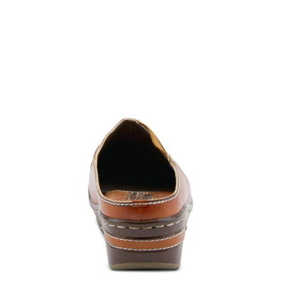 L'artiste by Spring Step Women's Chino Mule, Camel, 37 EU/6.5-7 M US