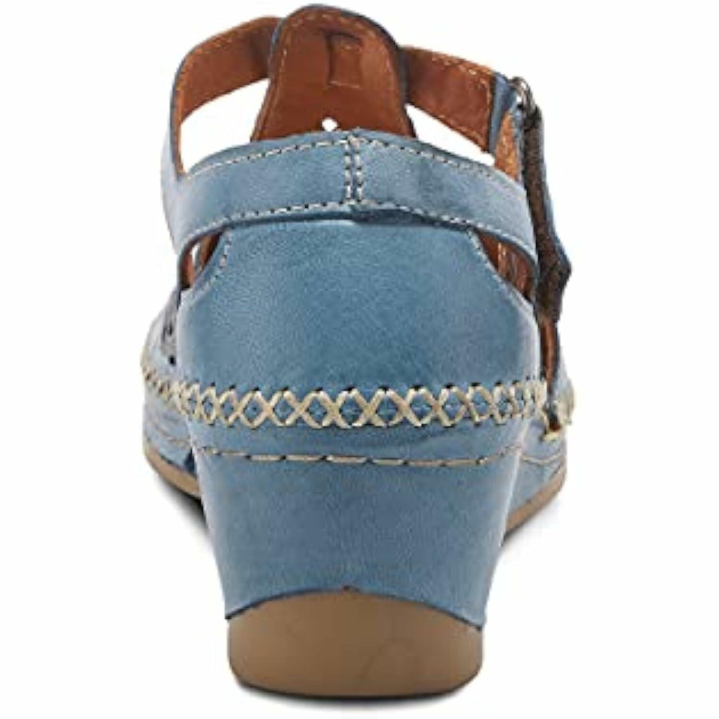 Spring Step Women's Irin T-Strap Shoe Blue EU 42 / US 10.5-11
