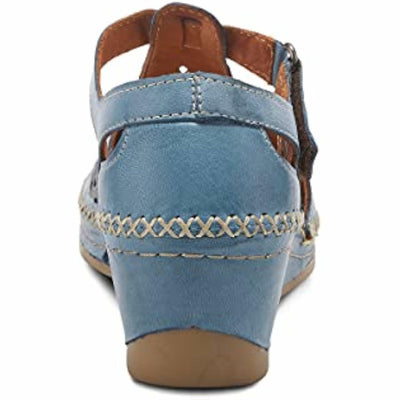 Spring Step Women's Irin T-Strap Shoe Blue EU 42 / US 10.5-11