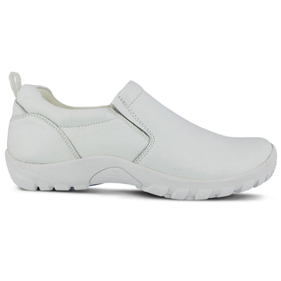 Spring Step Men's Beckham Uniform Dress Shoe, White, 10.5-11 Medium US