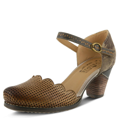 Spring Step L'Artiste Women's Parchelle Mary Jane Flat, Gray, 38 EU/7.5-8 M US