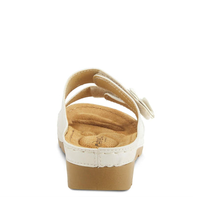 Flexus Women's Pamola Slingback Sandal Beige EU 38 / US 7.5-8