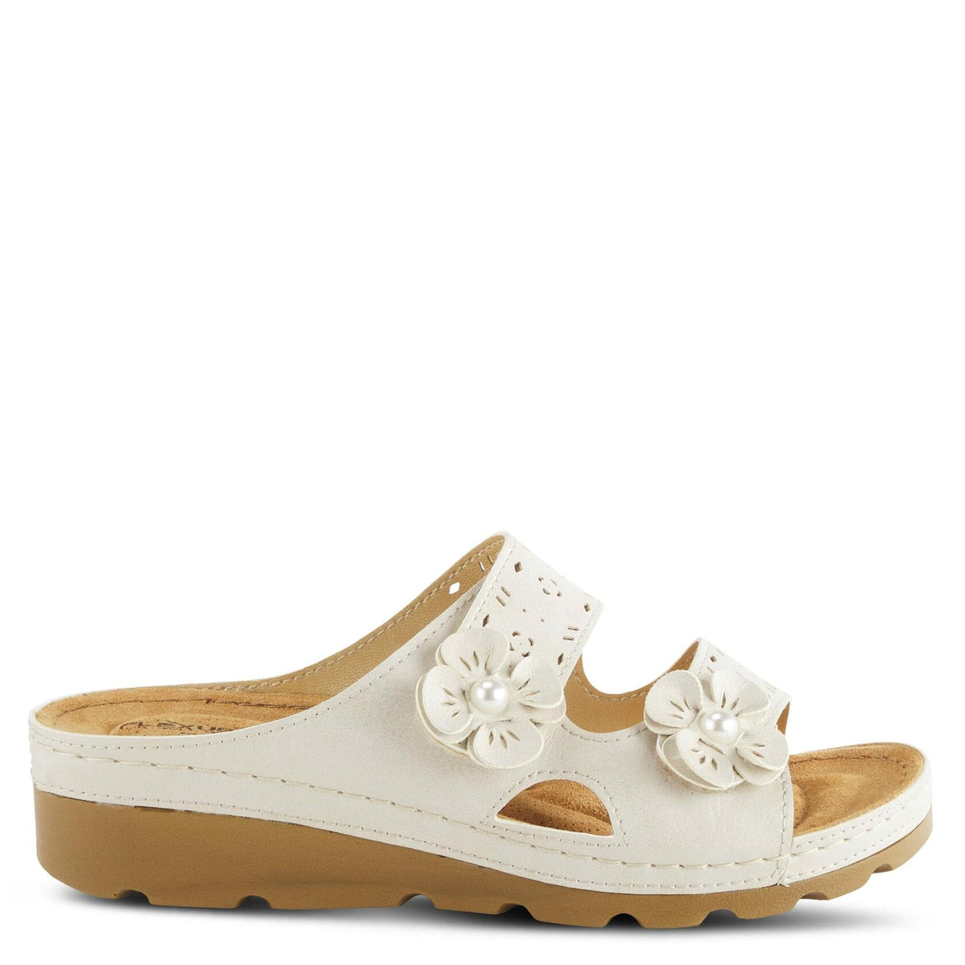 Flexus Women's Pamola Slingback Sandal Beige EU 41 / US 9.5-10