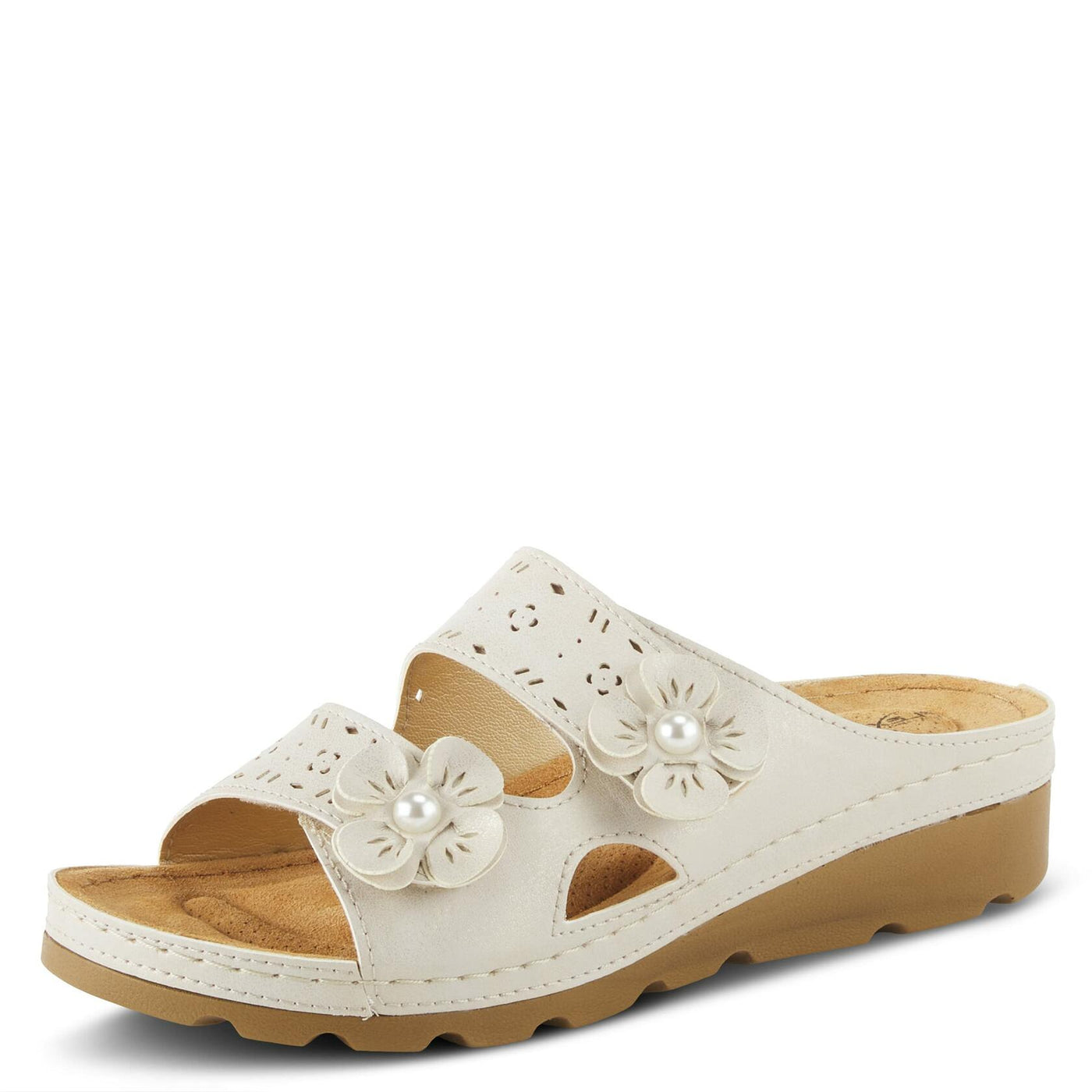 Flexus Women's Pamola Slingback Sandal Beige EU 40 / US 9