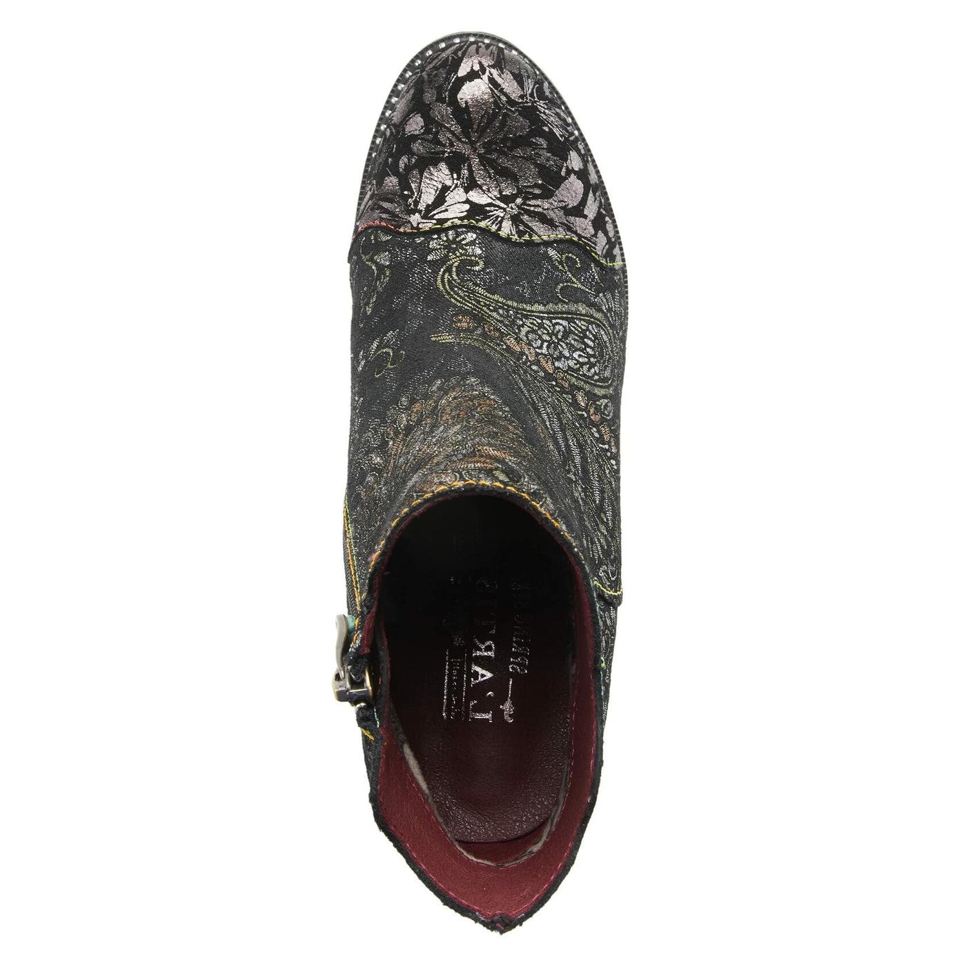 L'Artiste by Spring Step Women's Smokinhot Fashion Boot, Black Multi, 6.5-7