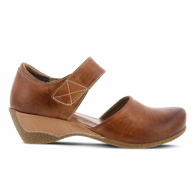 Spring Step L'Artiste Women's Gloss Mary Jane Shoe Brown EU 42 / US 10.5-11