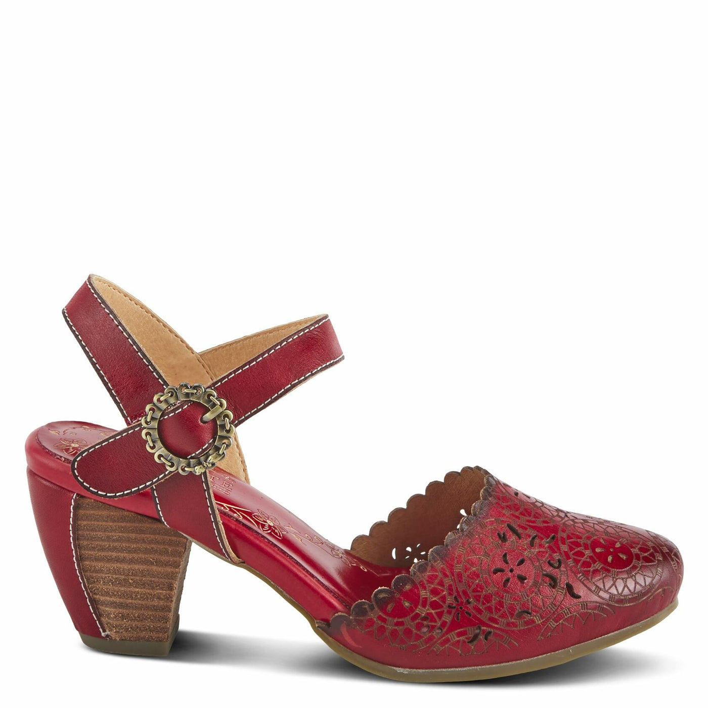 Spring Step L'Artiste Women's Eiloota Sandals Red EU 37 / US 6.5-7