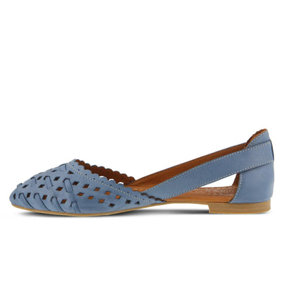 Spring Step Women's Delorse Slip-On Shoe Denim Blue EU 35 / US 5