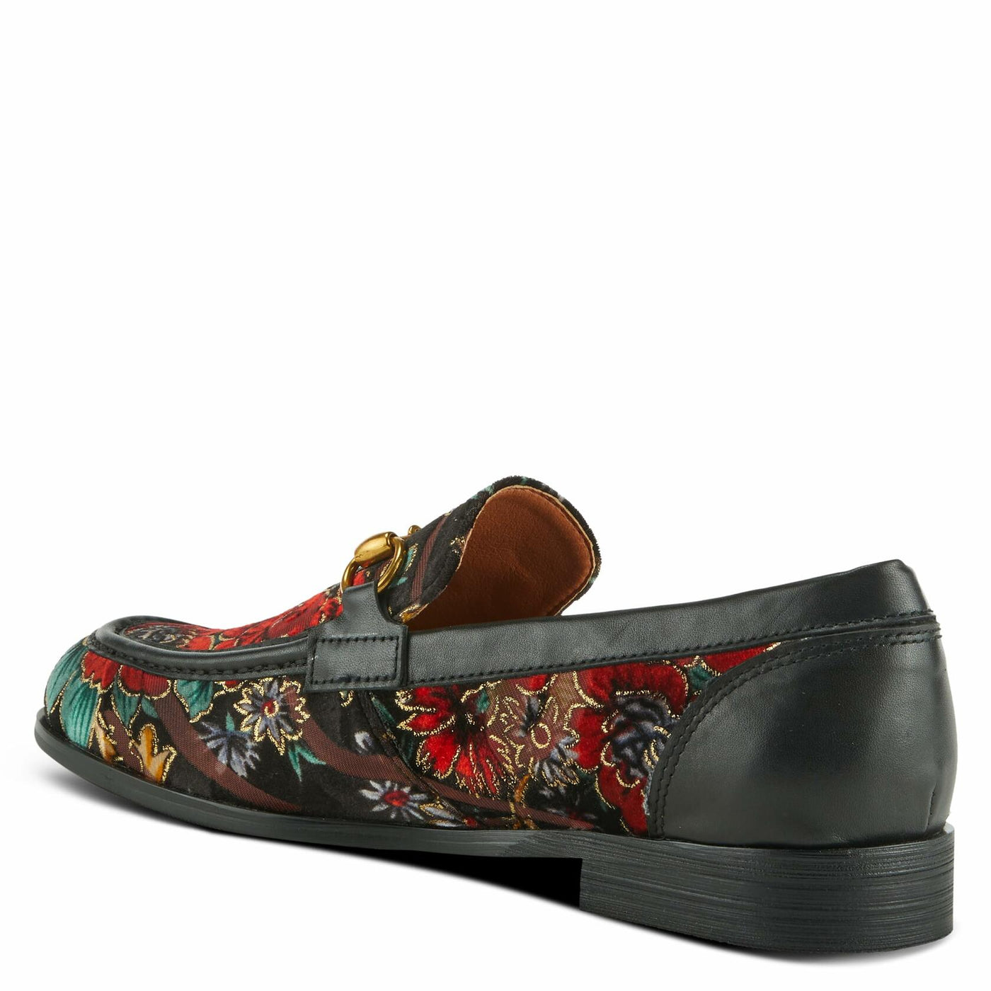 Spring Step L'Artiste Men's Jonas Leather Loafer Black Multi EU 41 / US 8-8.5