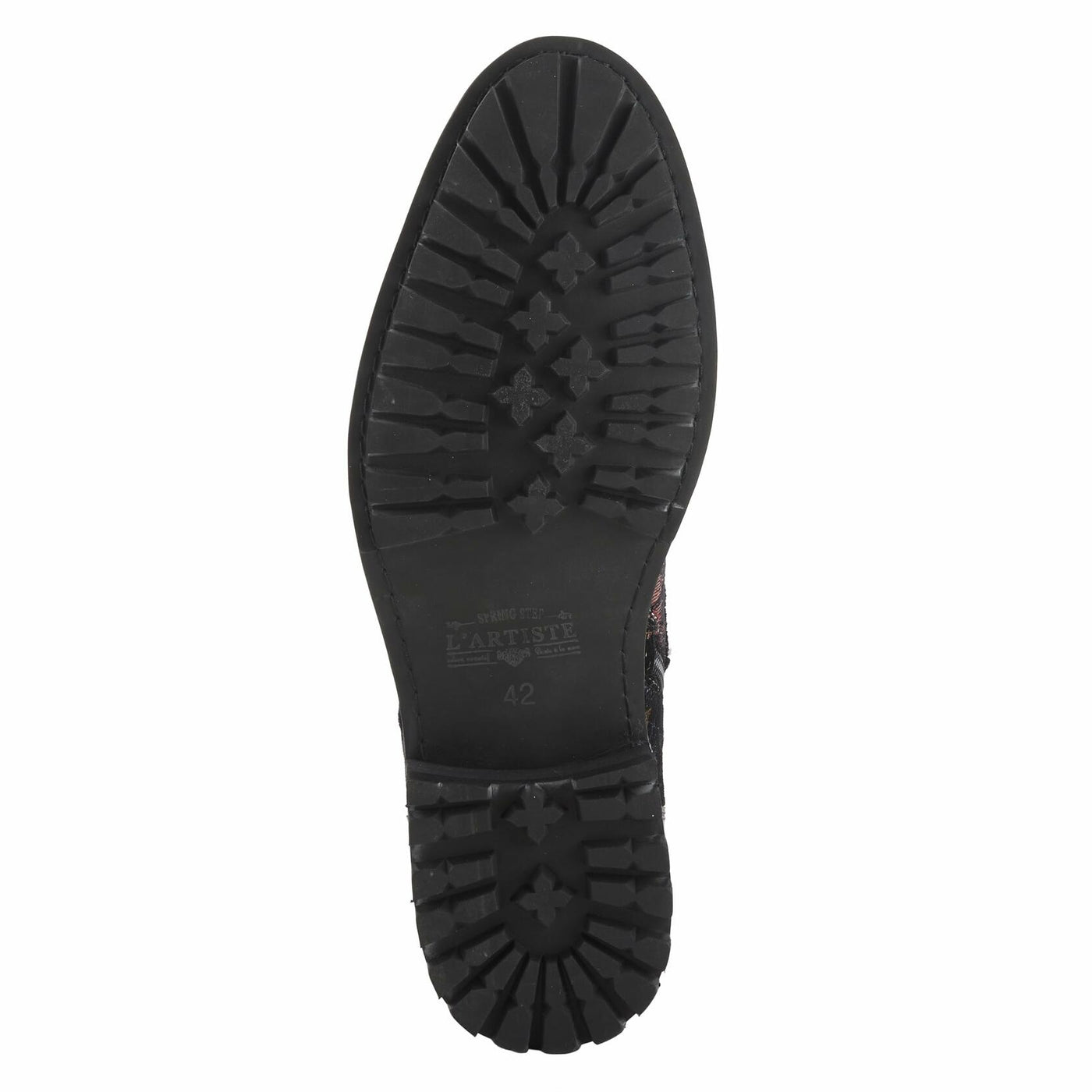 Spring Step L'Artiste Men's Elton Leather Bootie Grey Multi EU 44 / US 10.5-11