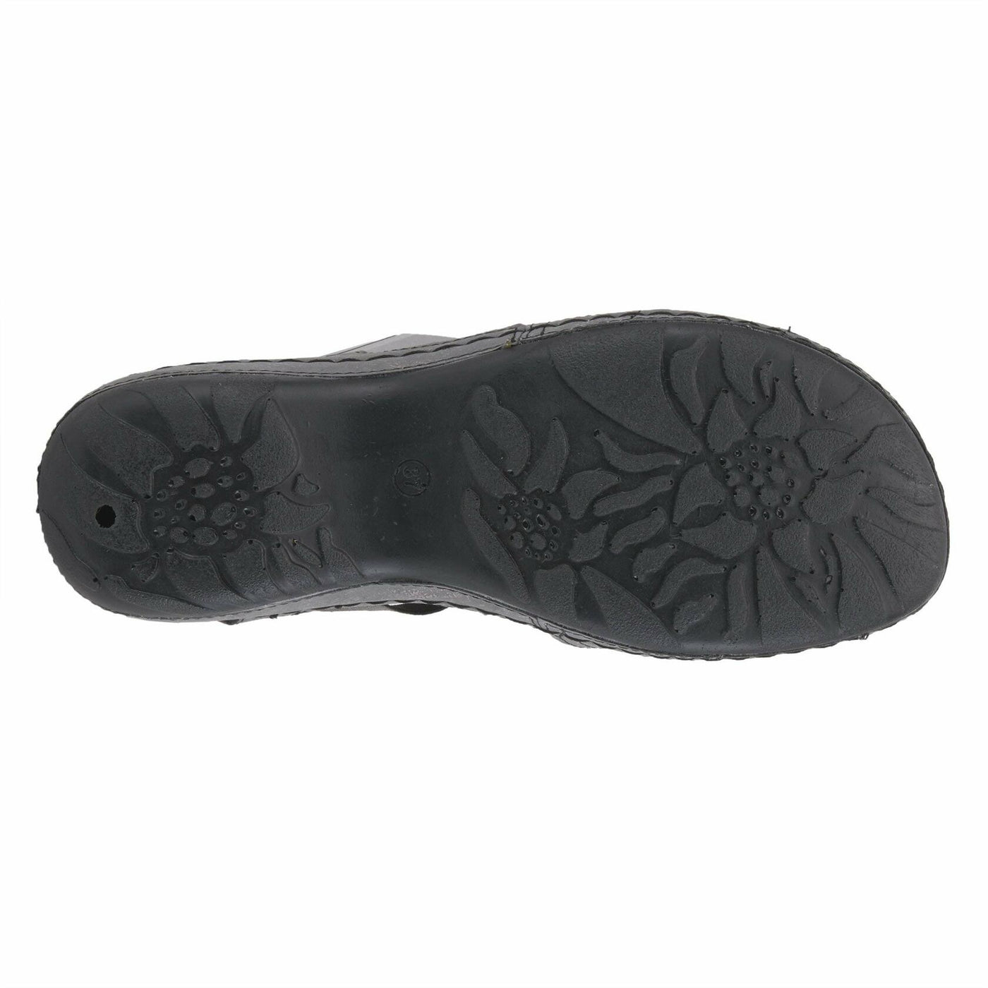 Flexus Women's Adede T-Strap Sandal Charcoal EU 37 / US 6.5-7