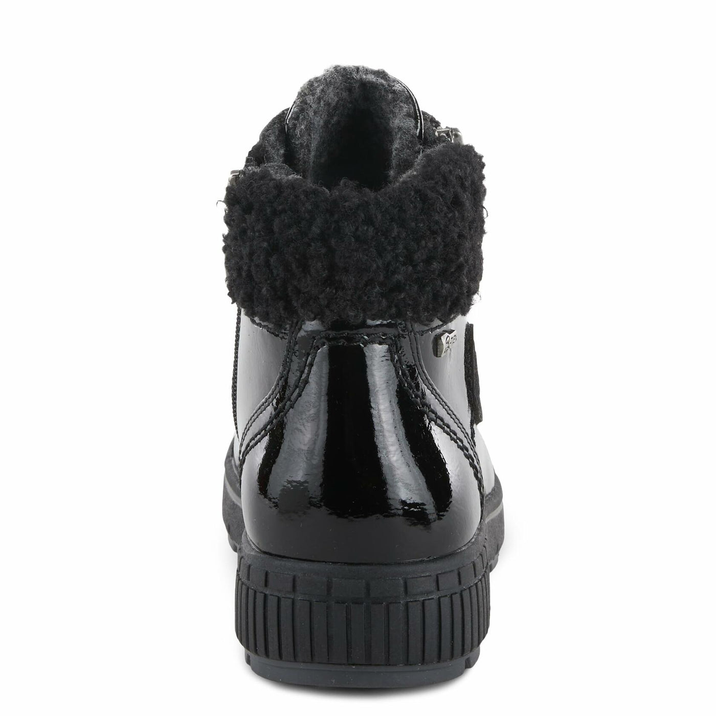 Spring Step Women's Alps Lace-Up Sneaker Black Patent EU 37 / US 6.5-7