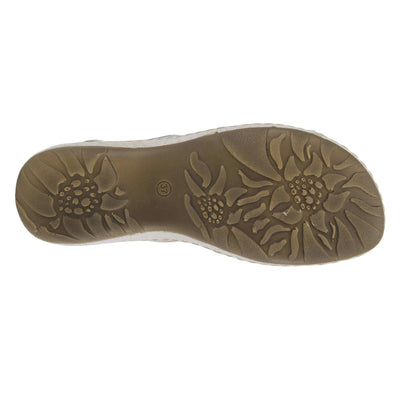 Flexus Women's Adede T-Strap Sandal Soft Gold EU 36 / US 5.5-6