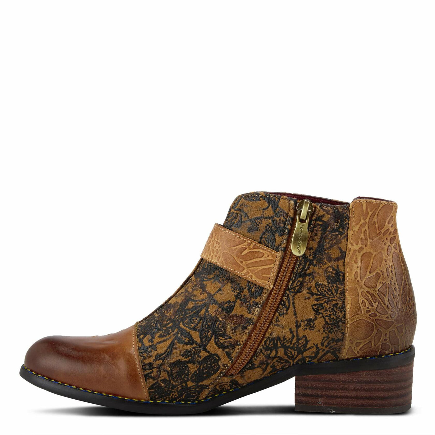 L'Artiste by Spring Step Women's Georgiana Chelsea Boot, Camel Multi, 6.5-7