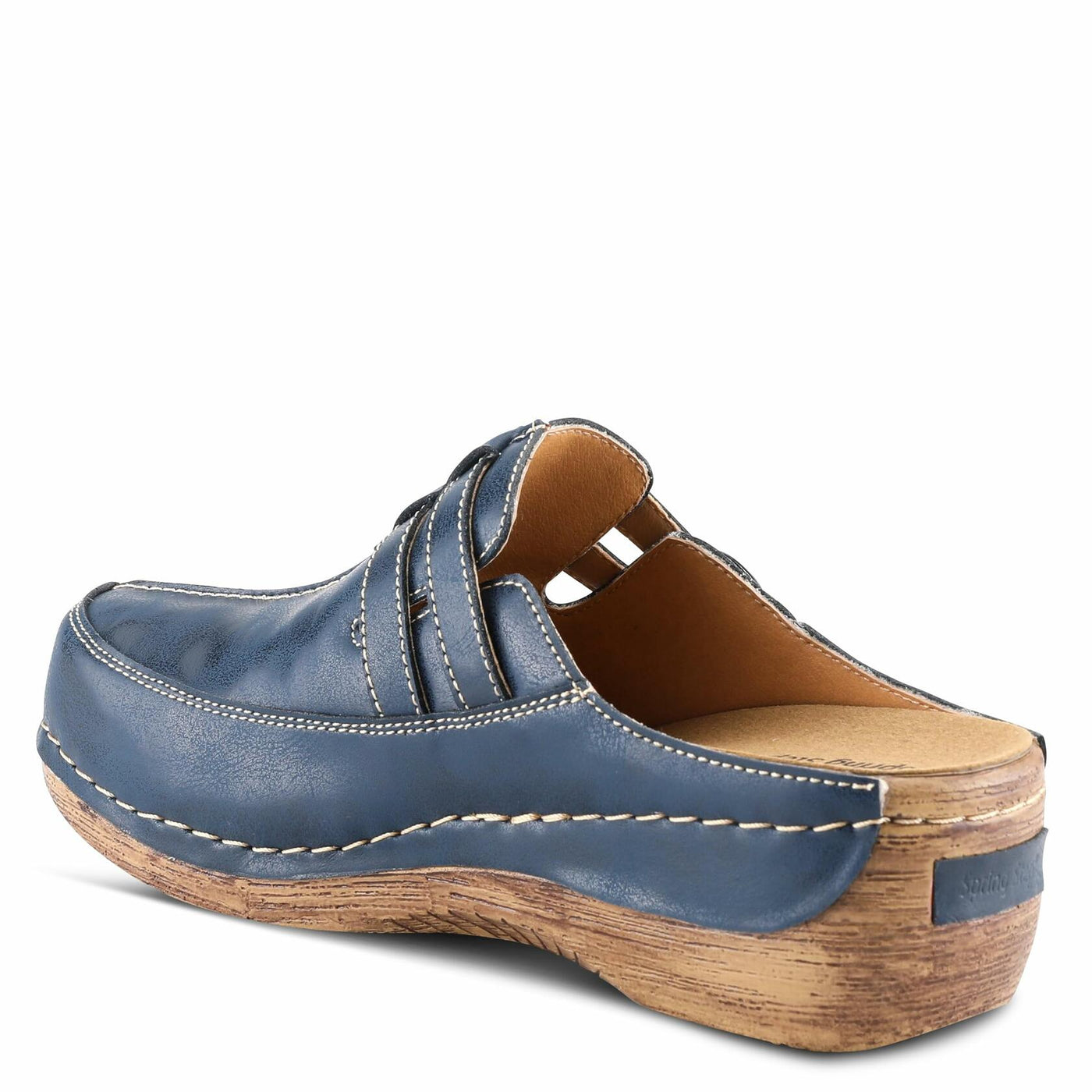 Spring Step Women's Happy Shoes, Navy, 8.5