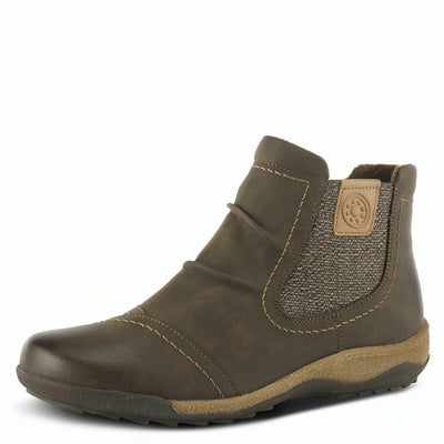 Spring Step Women's Atella Bootie Dark Brown EU 43 / US 11.5-12