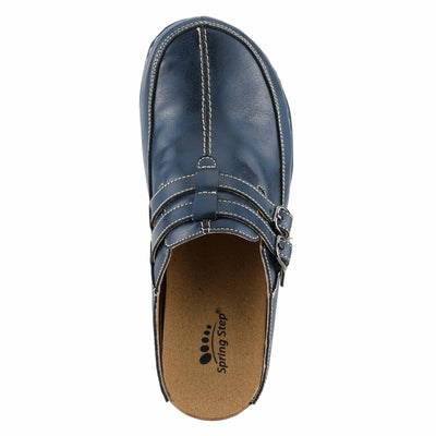 Spring Step Women's Happy Shoes, Navy, 6.5-7
