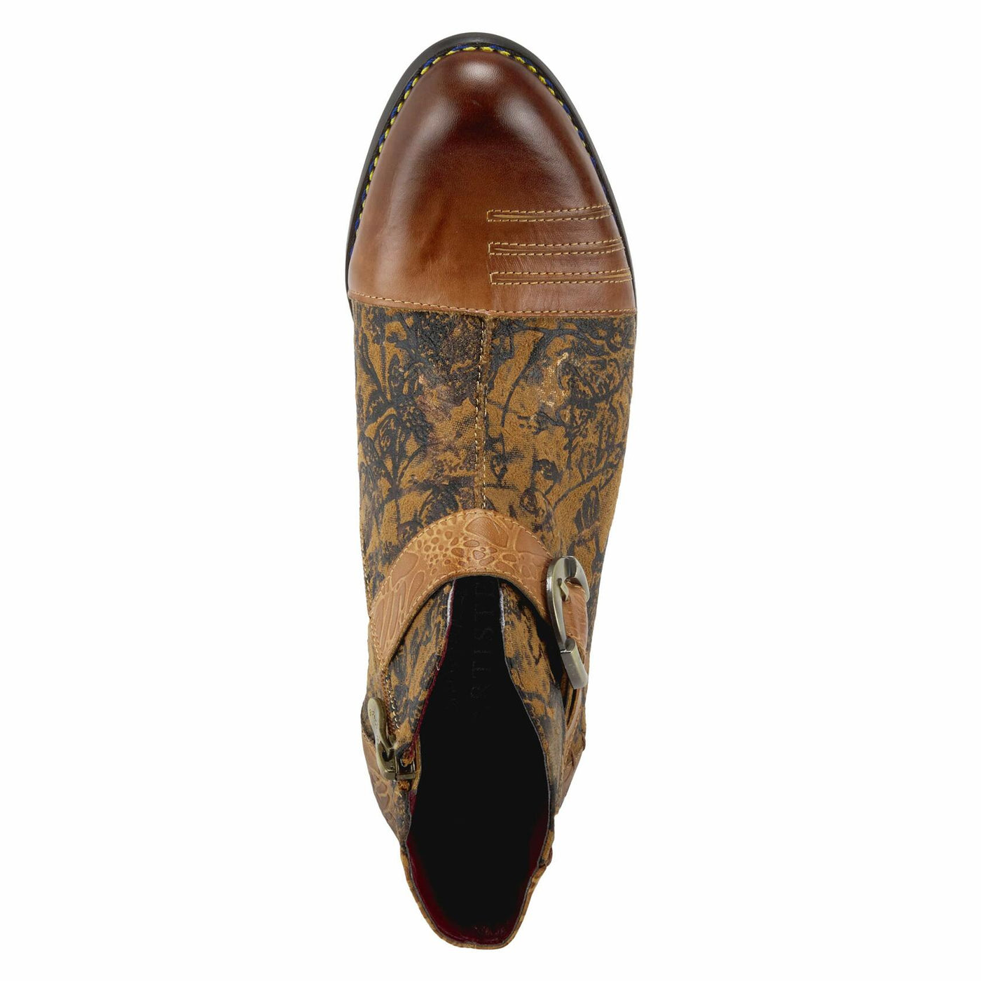 L'Artiste by Spring Step Women's Georgiana Chelsea Boot, Camel Multi, 6.5-7
