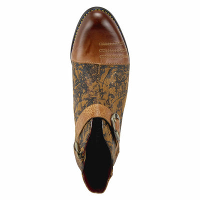 L'Artiste by Spring Step Women's Georgiana Chelsea Boot, Camel Multi, 6.5-7