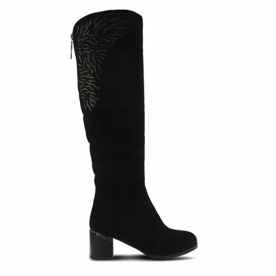 Azura by Spring Step Women's Knee High Boot, Black, 9