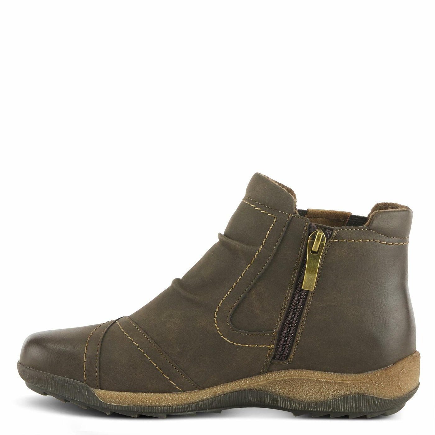 Spring Step Women's Atella Bootie Dark Brown EU 42 / US 10.5-11