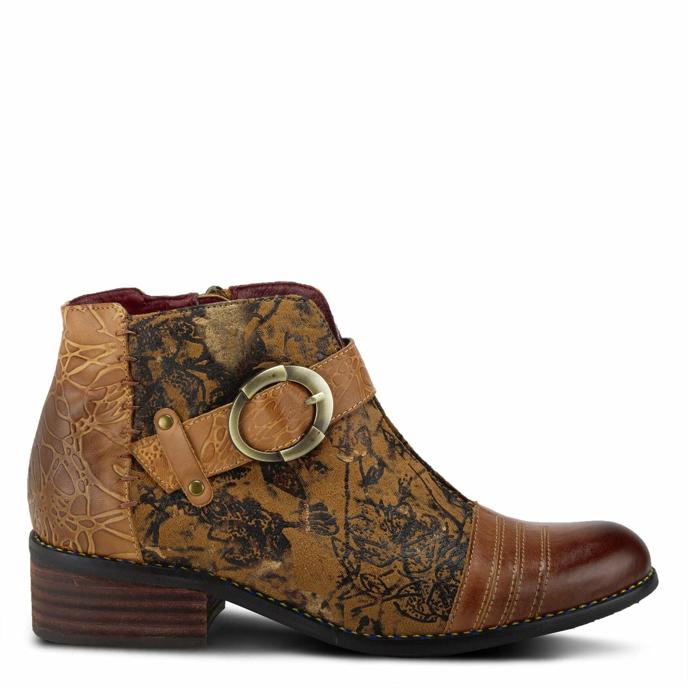 L'Artiste by Spring Step Women's Georgiana Chelsea Boot, Camel Multi, 6.5-7