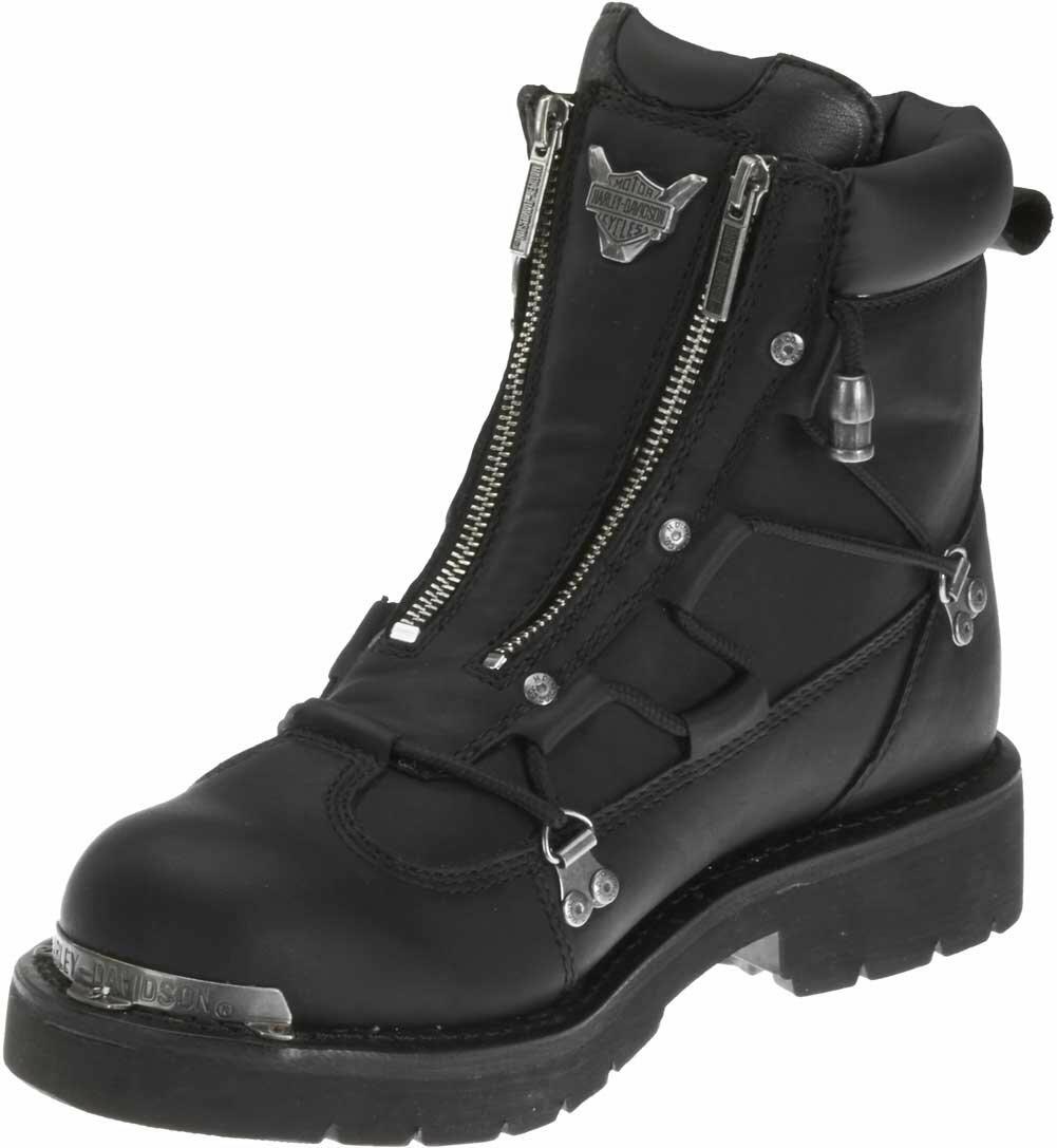 Harley-Davidson Men's Brake Light Leather Motorcycle Casual Boot, 10 Wide