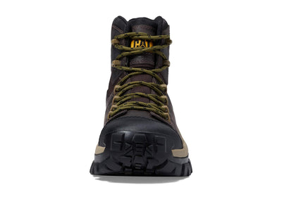 Caterpillar Invader Hiker Waterproof Composite Toe Work Boot Men Coffee Bean
