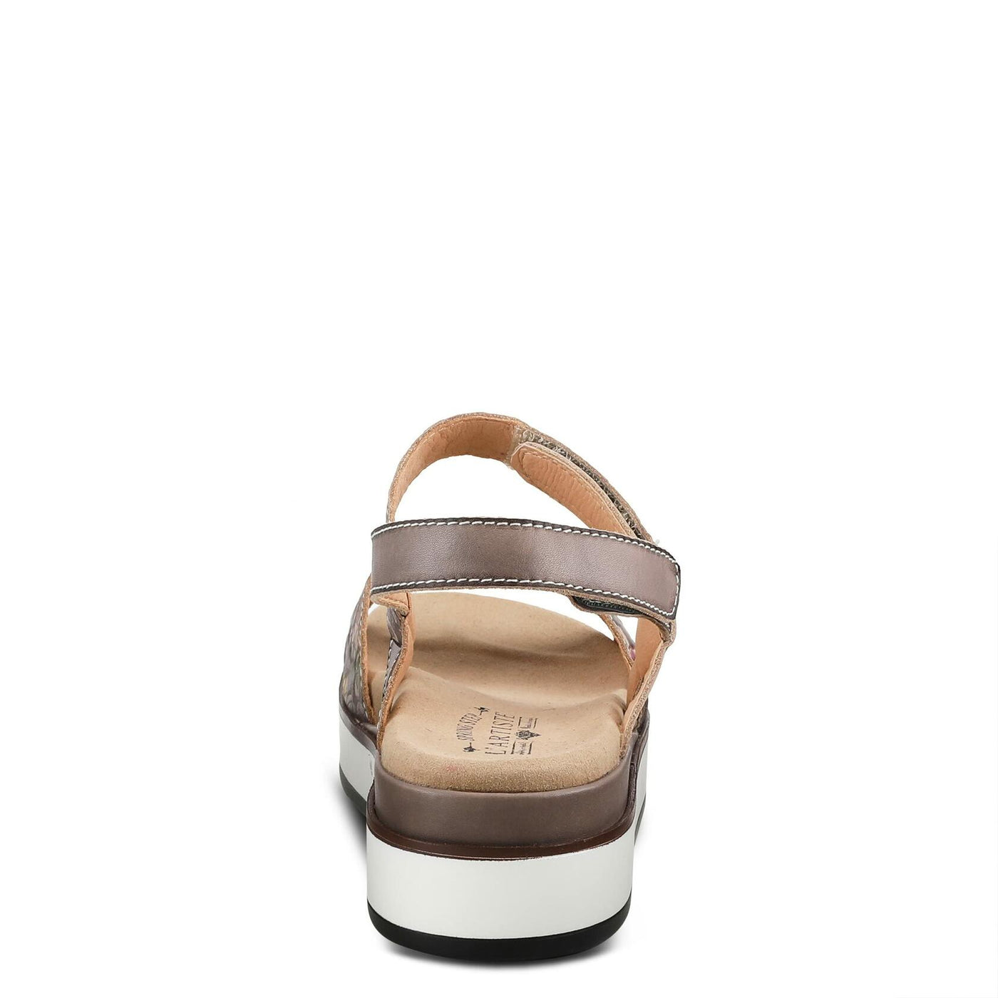 Spring Step L'Artiste Women's Clara Ankle Strap Sandal Grey Multi EU 42 / US 10.5-11