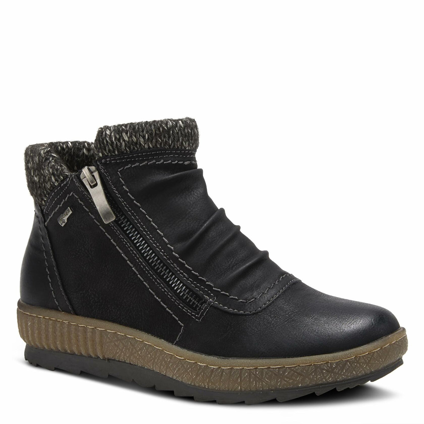 Spring Step Relife Cleora Boots for Women - Ladies Ankle Boots with Dual Full Length Zippers - Waterproof Womens Boots for Outdoor