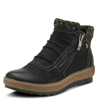 Spring Step Relife Cleora Boots for Women - Ladies Ankle Boots with Dual Full Length Zippers - Waterproof Womens Boots for Outdoor